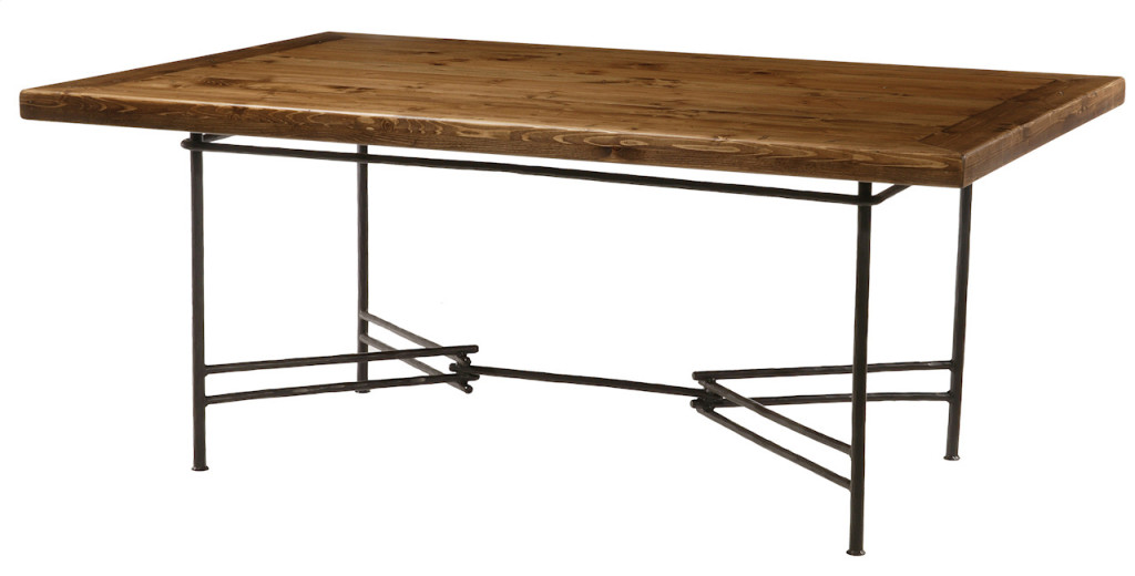 Ranch Dining Table by Stone Country Ironworks