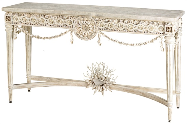 Devereux Console Table, Currey & Coompany