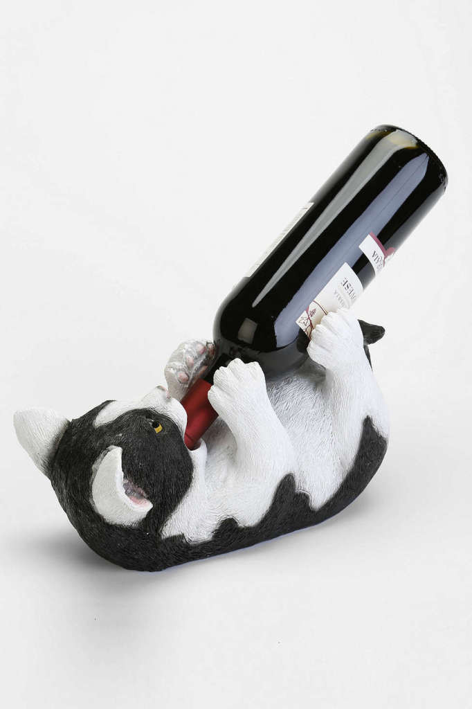 Drinking Cat Bottle Holder, Urban Outfitters