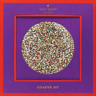 Glitter Coasters, Kate Spade