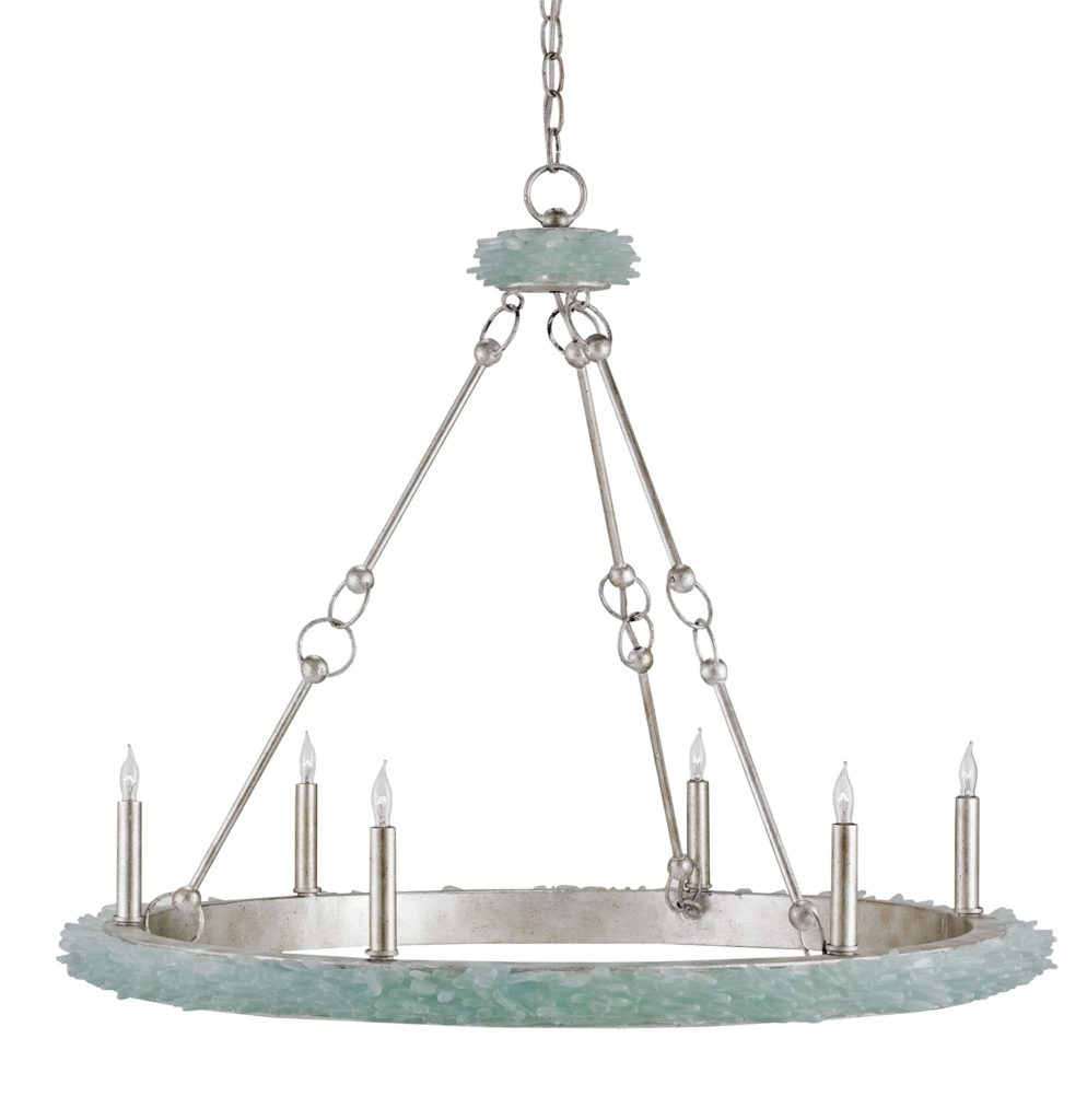 Tidewater Chandelier by Currey & Company